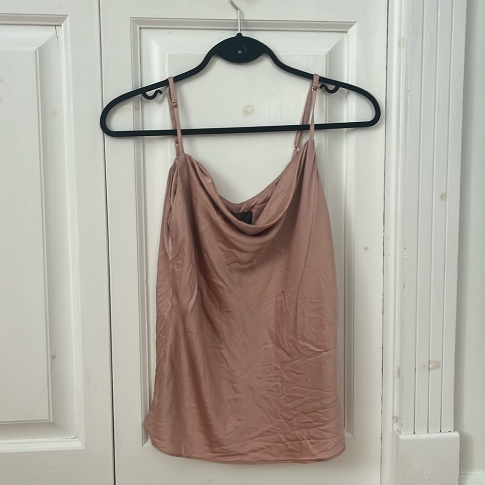 REFORMATION satin pink camisole size S